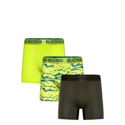 Björn Borg Sports Microfiber Boxer 3P Multi/patterned