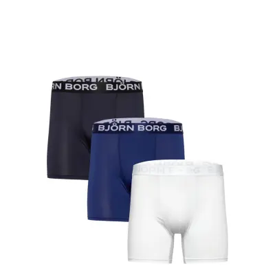 Björn Borg Sports Microfiber Boxer 3P - Multi/patterned - S