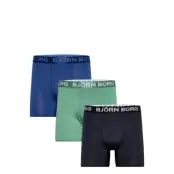 Björn Borg Sports Microfiber Boxer 3P - Multi/patterned - XXL
