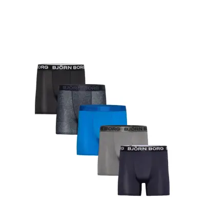 Björn Borg Sports Microfiber Boxer 5P - Black - M