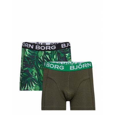 Core Boxer 2P Night & Underwear Underpants Grön Björn Borg