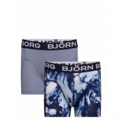 Core Boxer 2P Night & Underwear Underwear Underpants Blå Björn Borg
