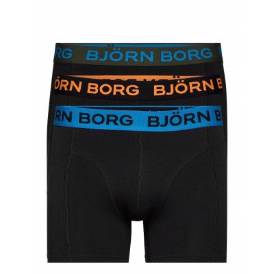 Core Boxer 3P Boxerkalsonger Svart Björn Borg