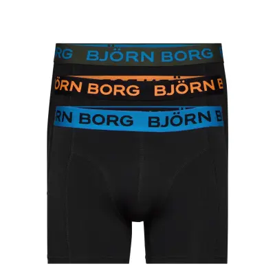 Core Boxer 3P Boxerkalsonger Svart Björn Borg