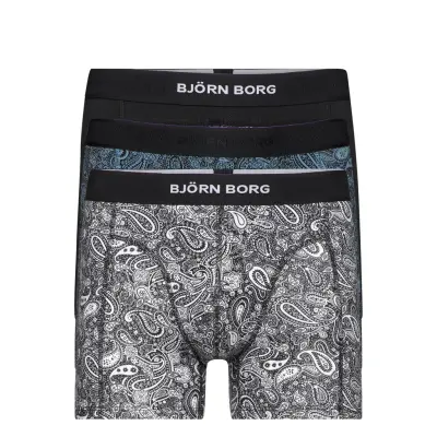 Core Boxer 3P Boxerkalsonger Svart Björn Borg