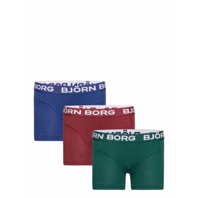 Core Boxer 3P Night & Underwear Underwear Underpants Multi/patterned Björn Borg