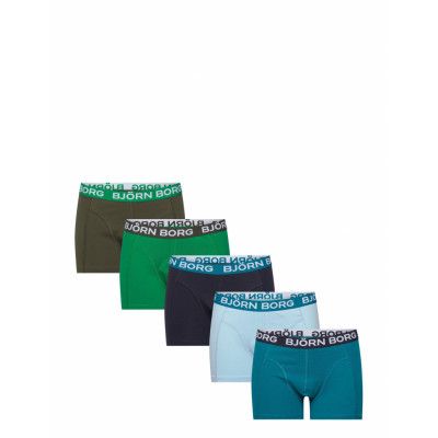 Core Boxer 5P Night & Underwear Underpants Multi/mönstrad Björn Borg