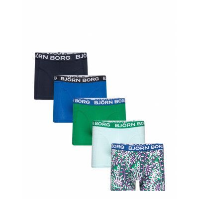 Core Boxer 5P *Villkorat Erbjudande Night & Underwear Underwear Underpants Multi/mönstrad Björn Borg