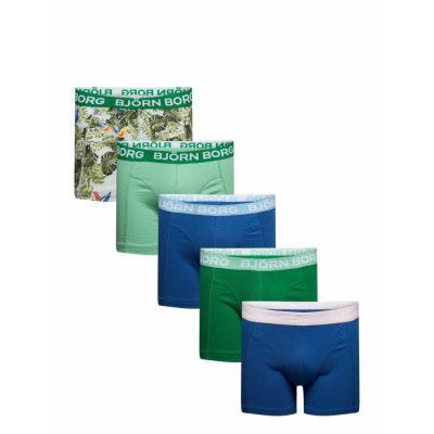 Core Boxer 5P Night & Underwear Underwear Underpants Multi/mönstrad Björn Borg