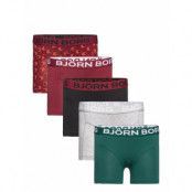 Core Boxer 5P *Villkorat Erbjudande Night & Underwear Underwear Underpants Multi/mönstrad Björn Borg