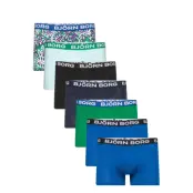 Core Boxer 7P Night & Underwear Underwear Underpants Blå Björn Borg