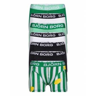 Core Boxer 7P Night & Underwear Underwear Underpants Multi/mönstrad Björn Borg