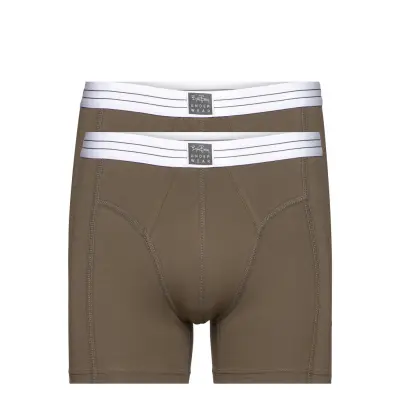 Core Original Boxer 2p Boxerkalsonger Brun Björn Borg