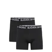 Björn Borg Cotton Stretch Boxer 2P Svart