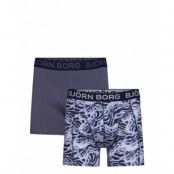 Björn Borg Cotton Stretch Boxer 2P Marinblå