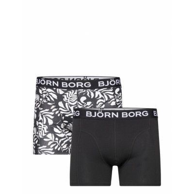 Cotton Stretch Boxer 2P *Villkorat Erbjudande Boxerkalsonger Svart Björn Borg