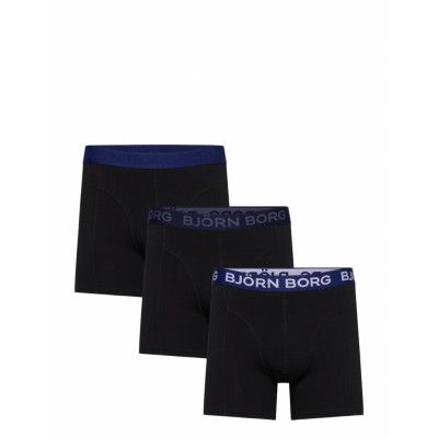 Björn Borg Cotton Stretch Boxer 3P Svart