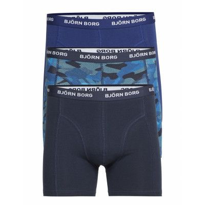 Björn Borg Cotton Stretch Boxer 3P Blå
