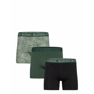Björn Borg Cotton Stretch Boxer 3P Grön