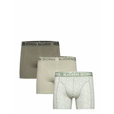 Björn Borg Cotton Stretch Boxer 3P Grön