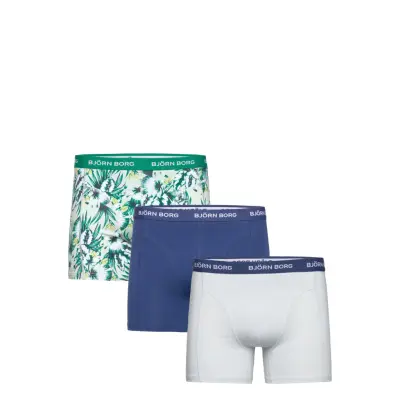 Björn Borg Cotton Stretch Boxer 3P Grå