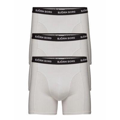 Cotton Stretch Boxer 3P Boxerkalsonger Multi/mönstrad Björn Borg