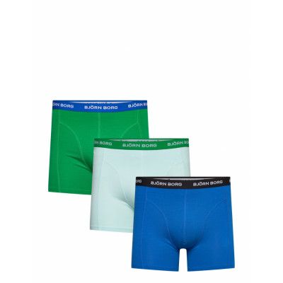 Cotton Stretch Boxer 3P *Villkorat Erbjudande Boxerkalsonger Multi/mönstrad Björn Borg