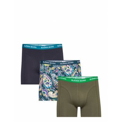 Cotton Stretch Boxer 3P *Villkorat Erbjudande Boxerkalsonger Multi/mönstrad Björn Borg