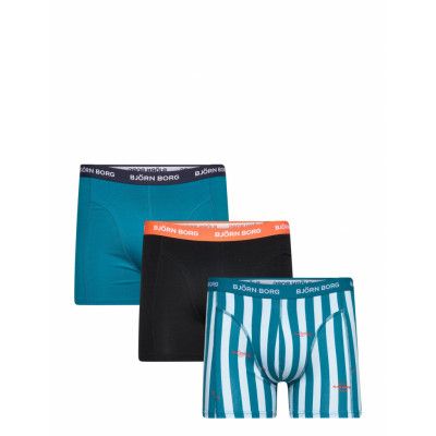 Cotton Stretch Boxer 3P *Villkorat Erbjudande Boxerkalsonger Multi/mönstrad Björn Borg