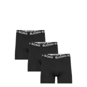 Cotton Stretch Boxer 3P *Villkorat Erbjudande Boxerkalsonger Svart Björn Borg