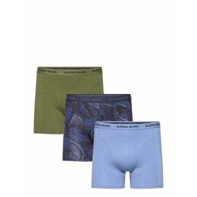 Cotton Stretch Boxer 3P *Villkorat Erbjudande Boxerkalsonger Marinblå Björn Borg