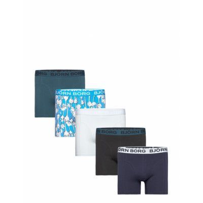 Björn Borg Cotton Stretch Boxer 5P Blå