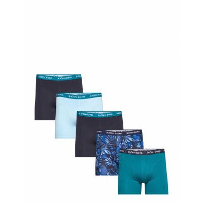 Cotton Stretch Boxer 5P *Villkorat Erbjudande Boxerkalsonger Marinblå Björn Borg