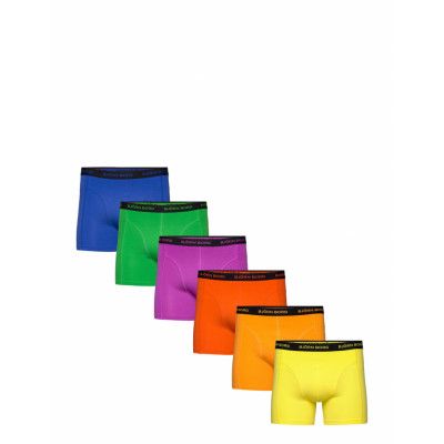 Cotton Stretch Boxer 6P Boxerkalsonger Multi/mönstrad Björn Borg