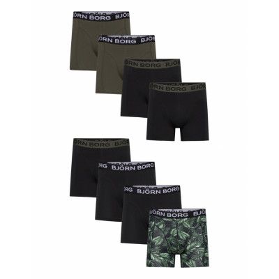 Björn Borg Cotton Stretch Boxer 7P Svart
