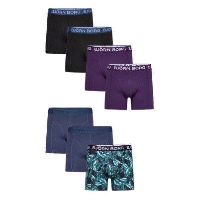 Björn Borg Cotton Stretch Boxer 7P Blå