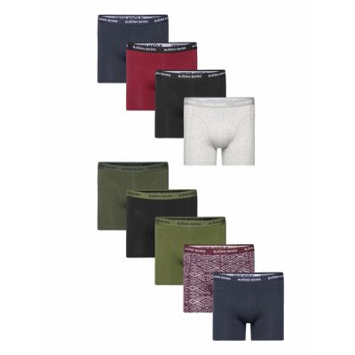 Cotton Stretch Boxer 9P *Villkorat Erbjudande Boxerkalsonger Multi/mönstrad Björn Borg