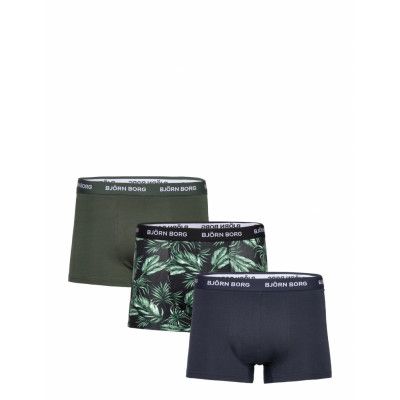 Björn Borg Cotton Stretch Trunk 3P Blå