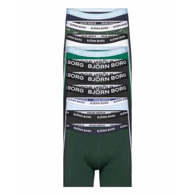 Essential Boxer 10P Boxerkalsonger Grön Björn Borg