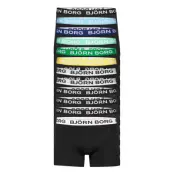 Cotton Stretch Boxer 12P Boxerkalsonger Svart Björn Borg