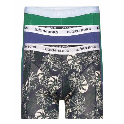 Essential Boxer 3P Boxerkalsonger Multi/mönstrad Björn Borg