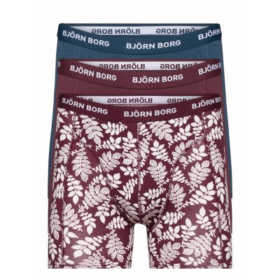 Essential Boxer 3P Boxerkalsonger Multi/mönstrad Björn Borg