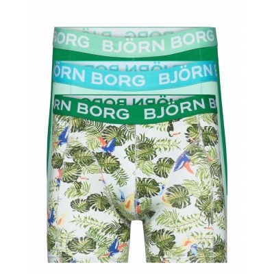 Essential Boxer 3P Boxerkalsonger Multi/mönstrad Björn Borg