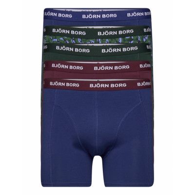 Essential Boxer 5P Boxerkalsonger Multi/mönstrad Björn Borg