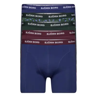 Essential Boxer 5P Boxerkalsonger Multi/mönstrad Björn Borg