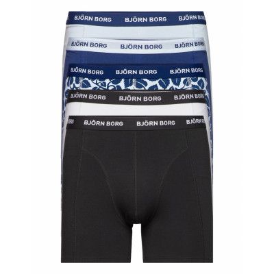 Essential Boxer 5P Boxerkalsonger Svart Björn Borg