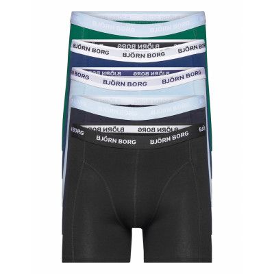 Essential Boxer 5P Boxerkalsonger Svart Björn Borg