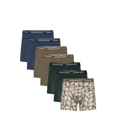 Essential Boxer 7P Boxerkalsonger Multi/mönstrad Björn Borg