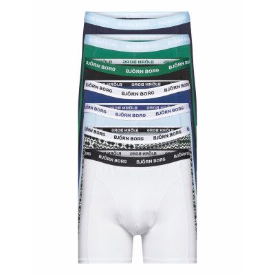 Essential Boxer 7P Boxerkalsonger Vit Björn Borg