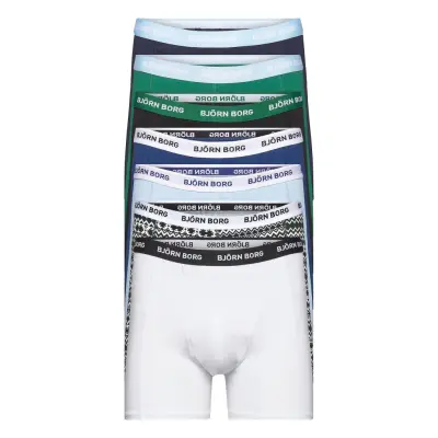 Essential Boxer 7P Boxerkalsonger Vit Björn Borg